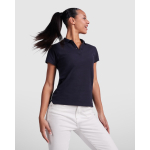 Dames polo van biologisch katoen 210 g/m² Roly Direct Prince kleur rood vierde gebruiksweergave