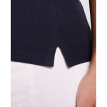 Dames polo van biologisch katoen 210 g/m² Roly Direct Prince kleur rood detailweergave 2