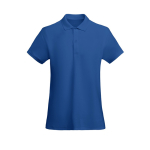 Dames polo van biologisch katoen 210 g/m² Roly Direct Prince kleur koningsblauw tweede weergave