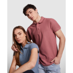 Dames poloshirt van piqué katoen 200 g/m² Roly Direct Star kleur zwart detailweergave 2