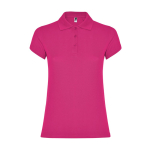 Dames poloshirt van piqué katoen 200 g/m² Roly Direct Star kleur roze tweede weergave