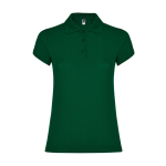 Dames poloshirt van piqué katoen 200 g/m² Roly Direct Star kleur groene fles tweede weergave