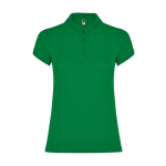 Dames poloshirt van piqué katoen 200 g/m² Roly Direct Star kleur tropisch groen tweede weergave
