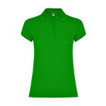 Dames poloshirt van piqué katoen 200 g/m² Roly Direct Star kleur bosgroen tweede weergave
