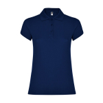 Dames poloshirt van piqué katoen 200 g/m² Roly Direct Star kleur marineblauw tweede weergave