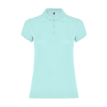 Dames poloshirt van piqué katoen 200 g/m² Roly Direct Star kleur mintgroen tweede weergave