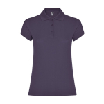 Dames poloshirt van piqué katoen 200 g/m² Roly Direct Star kleur lila tweede weergave