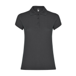 Dames poloshirt van piqué katoen 200 g/m² Roly Direct Star kleur taupe grijs tweede weergave