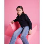 Poloshirt met lange mouwen 220 g/m² Roly Direct Estrella kleur rood tweede gebruiksweergave