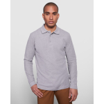 Poloshirt met lange mouwen 220 g/m² Roly Direct Estrella kleur marineblauw eerste gebruiksweergave