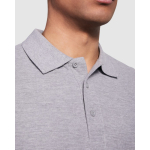 Poloshirt met lange mouwen 220 g/m² Roly Direct Estrella kleur marineblauw detailweergave 1
