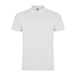 Heren poloshirt van piqué katoen 200 g/m² Roly Direct Star kleur wit tweede weergave