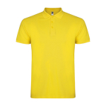 Heren poloshirt van piqué katoen 200 g/m² Roly Direct Star kleur geel tweede weergave