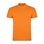 Heren poloshirt van piqué katoen 200 g/m² Roly Direct Star kleur oranje tweede weergave