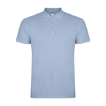 Heren poloshirt van piqué katoen 200 g/m² Roly Direct Star kleur gewassen blauw tweede weergave