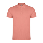 Heren poloshirt van piqué katoen 200 g/m² Roly Direct Star kleur rood-bruin tweede weergave