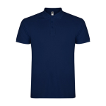Heren poloshirt van piqué katoen 200 g/m² Roly Direct Star kleur marineblauw tweede weergave