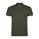 Heren poloshirt van piqué katoen 200 g/m² Roly Direct Star kleur donkergroen tweede weergave