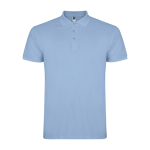 Heren poloshirt van piqué katoen 200 g/m² Roly Direct Star kleur lichtblauw tweede weergave