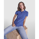 Dames polo van katoen, slim fit Roly Direct Pegaso Premium kleur rood eerste gebruiksweergave