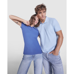 Dames polo van katoen, slim fit Roly Direct Pegaso Premium kleur rood derde gebruiksweergave
