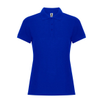 Dames polo van katoen, slim fit Roly Direct Pegaso Premium kleur koningsblauw tweede weergave