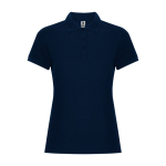 Dames polo van katoen, slim fit Roly Direct Pegaso Premium kleur marineblauw tweede weergave