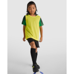 Uniseks sporthemd van ademend polyester 90 g/m² Roly Direct Roma kleur neon geel tweede gebruiksweergave