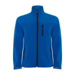 Softshell jas met elastaan 300 g/m² Roly Direct Antartida kleur koningsblauw tweede weergave