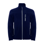 Softshell jas met elastaan 300 g/m² Roly Direct Antartida kleur marineblauw tweede weergave