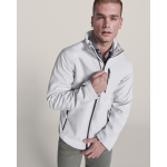 Softshell jas met elastaan 300 g/m² Roly Direct Antartida kleur gebroken wit vierde gebruiksweergave