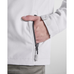 Softshell jas met elastaan 300 g/m² Roly Direct Antartida kleur gebroken wit detailweergave 2