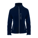 Softshell jas voor dames 300 g/m² Roly Direct Antartida kleur marineblauw tweede weergave
