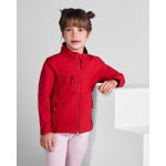 Softshell jas met elastaan 300 g/m² Roly Direct Nebraska kleur rood tweede gebruiksweergave