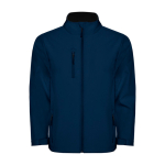 Softshell jas met elastaan 300 g/m² Roly Direct Nebraska kleur marineblauw tweede weergave