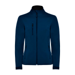 Softshell jas voor dames 300 g/m² Roly Direct Nebraska kleur marineblauw tweede weergave