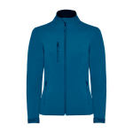 Softshell jas voor dames 300 g/m² Roly Direct Nebraska kleur donkerblauw tweede weergave