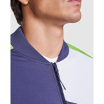 Sportjas van polyester met rits 240 g/m² Roly Direct Leros kleur groen detailweergave 2
