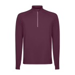 Sweatshirt van gerecycled poly 200 g/m² Roly Direct Estambul kleur bordeaux tweede weergave