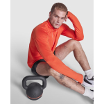 Sweatshirt van gerecycled poly 200 g/m² Roly Direct Estambul kleur donker oranje eerste gebruiksweergave