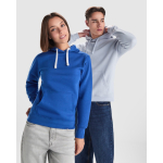 Sweater van katoen en polyester 280 g/m² Roly Direct Urban kleur gewassen blauw detailweergave 2