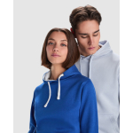 Sweater van katoen en polyester 280 g/m² Roly Direct Urban kleur gewassen blauw detailweergave 3