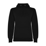 Slim fit dames sweater van katoen 280 g/m² Roly Direct Urban kleur zwart tweede weergave