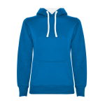 Slim fit dames sweater van katoen 280 g/m² Roly Direct Urban kleur blauw tweede weergave