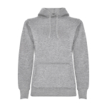 Slim fit dames sweater van katoen 280 g/m² Roly Direct Urban kleur grijs tweede weergave
