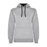 Slim fit dames sweater van katoen 280 g/m² Roly Direct Urban kleur donkergrijs tweede weergave