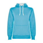 Slim fit dames sweater van katoen 280 g/m² Roly Direct Urban kleur lichtblauw tweede weergave