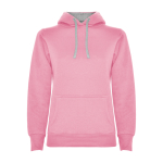 Slim fit dames sweater van katoen 280 g/m² Roly Direct Urban kleur lichtroze tweede weergave