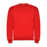 Trui van katoen en polyester 280 g/m² Roly Direct Clasica kleur rood tweede weergave