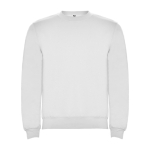 Trui van katoen en polyester 280 g/m² Roly Direct Clasica kleur wit tweede weergave